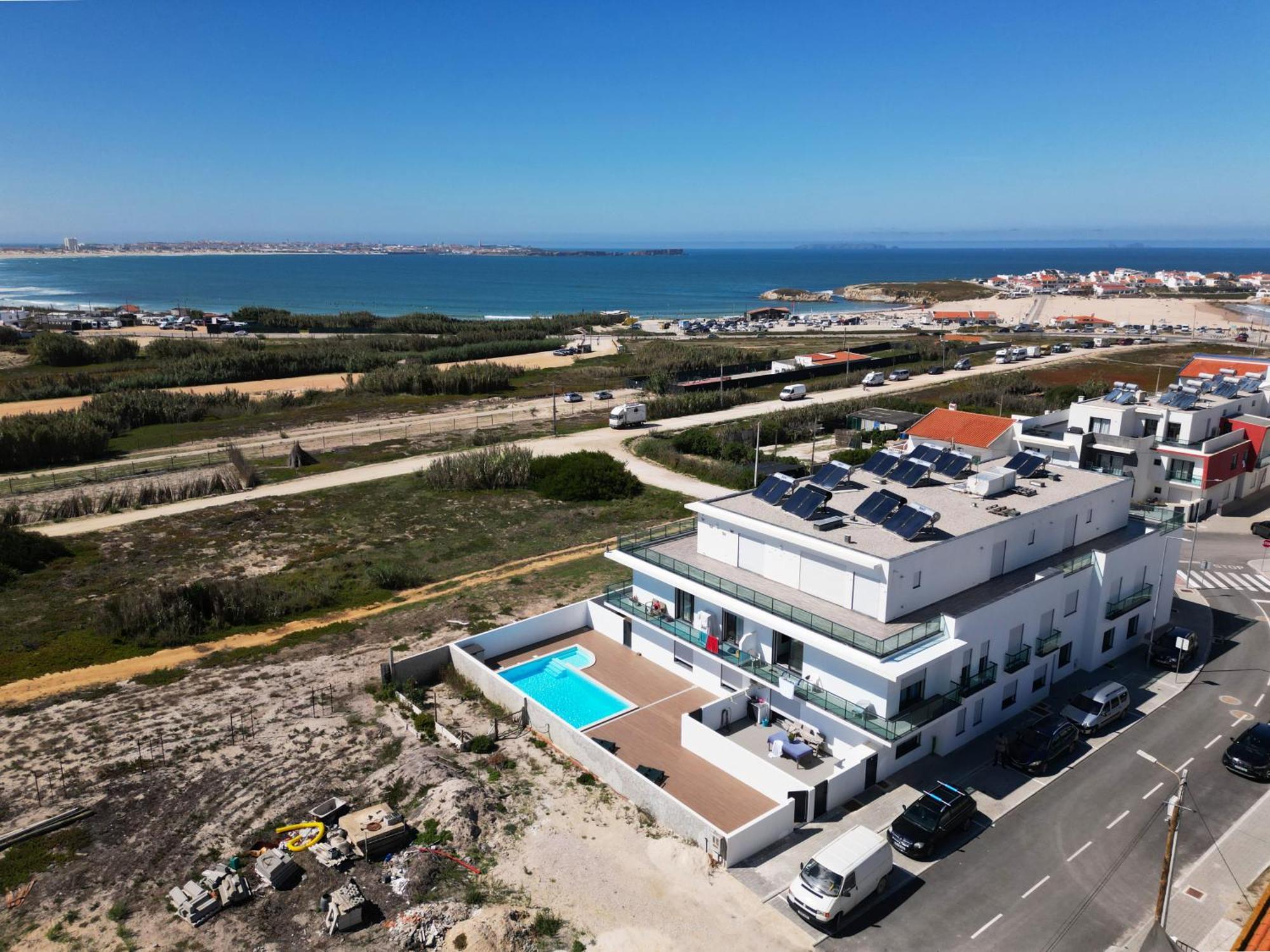Apartment Ocean Baleal With Ac Eksteriør billede